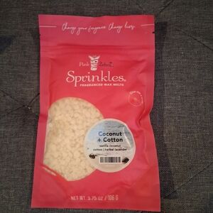 Pink Zebra Sprinkles Fragranced Wax Melts - Pink and White